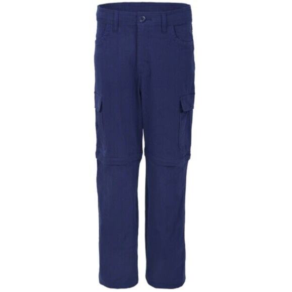 Boy Scouts America Switchback 2 Convertible Pants Youth Size 8 Blue Raw Hem NWT - Picture 1 of 15